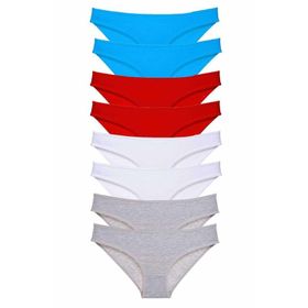 Royaleks 8 Adet 530 Süper Eko Set Likralı Kadın Slip Külot