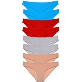 Royaleks 8 Adet 534 Süper Eko Set Likralı Kadın Slip Külot