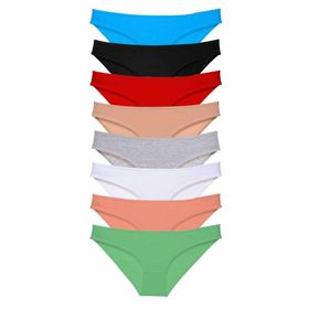 Royaleks 8 Adet Set 1 Süper Eko Set Likralı Kadın Slip Külot