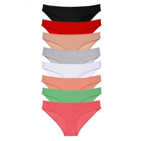 Royaleks 8 Adet Set 1 Süper Eko Set Likralı Kadın Slip Külot