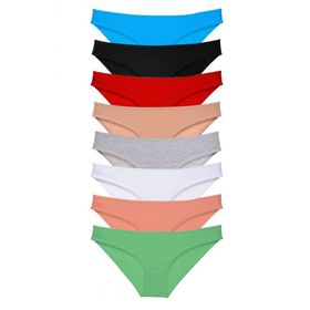Royaleks 8 Adet Set 1 Süper Eko Set Likralı Kadın Slip Külot