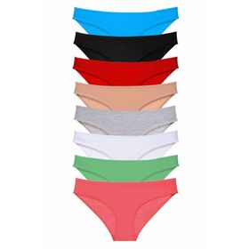 Royaleks 8 Adet Set 3 Süper Eko Set Likralı Kadın Slip Külot