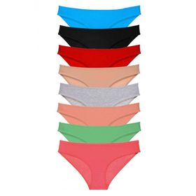 Royaleks 8 Adet Set 4 Süper Eko Set Likralı Kadın Slip Külot