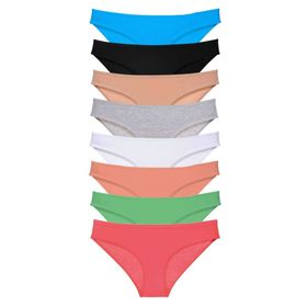 Royaleks 8 Adet Set 7 Süper Eko Set Likralı Kadın Slip Külot