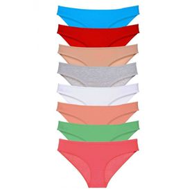 Royaleks 8 Adet Set 8 Süper Eko Set Likralı Kadın Slip Külot