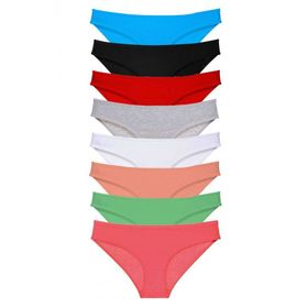 Royaleks 8 Adet Süper Eko Set Likralı Kadın Slip Külot Set 6
