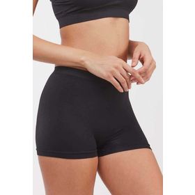 Royaleks 830 Elite Life Dikişsiz Kadın Boxer Siyah Şort