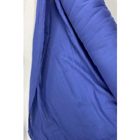 Royaleks 89 RYL-MNF4007 Çok Amaçlı Müslin Pamuklu Müslin Bez İndigo Bebek Örtü ve Battaniye Kumaşı