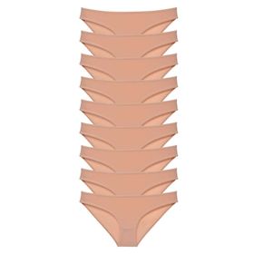 Royaleks 9 Adet Ten Süper Eko Set Likralı Kadın Slip Külot