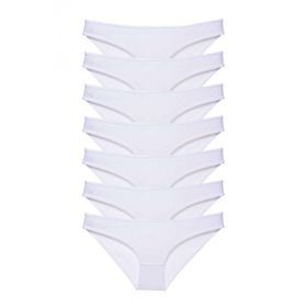 Royaleks Beyaz 7 Adet Süper Eko Set Likralı Kadın Slip Külot
