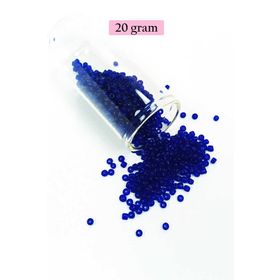 Royaleks BNC001 11/0 2 mm 20 gr Kral Mavi Dökme Cam Kum Boncuk