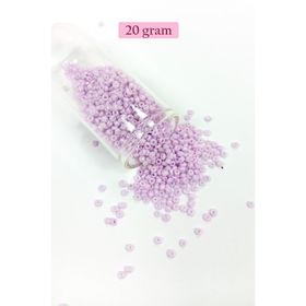 Royaleks BNC008 11/0 2 mm 20 gr Açık Pembe Dökme Cam Kum Boncuk