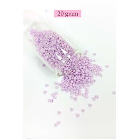 Royaleks BNC008 11/0 2 mm 20 gr Açık Pembe Dökme Cam Kum Boncuk