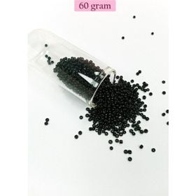 Royaleks BNC045 60 gr 11/0 2 mm Siyah Dökme Cam Kum Boncuk