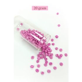 Royaleks BNC085 4 mm 20 gr Eflatun Dökme Cam Büyük Boy 6/0 Kum Boncuk