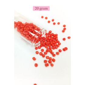 Royaleks BNC101 4 mm 20 gr Turuncu Dökme Cam Büyük Boy 6/0 Kum Boncuk