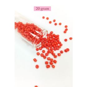 Royaleks BNC101 4 mm 20 gr Turuncu Dökme Cam Büyük Boy 6/0 Kum Boncuk