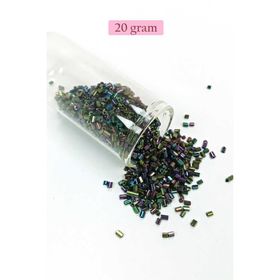 Royaleks BNC304 2 mm 20 gr Parlak Alacalı Kesme Cam Boncuk
