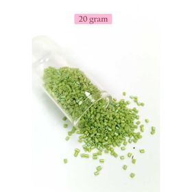 Royaleks BNC325 2 mm 20 gr Yeşil Kesme Cam Boncuk