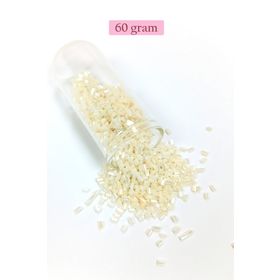 Royaleks BNC384 2 mm 60 gr Krem Kesme Cam Boncuk