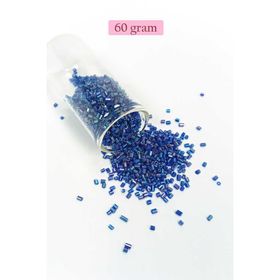 Royaleks BNC392 2 mm 60 gr Koyu Mavi Kesme Cam Boncuk