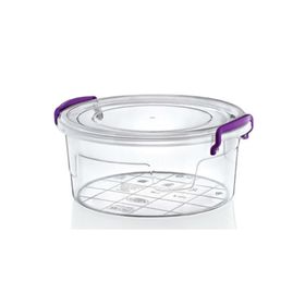 Royaleks ÇNK2002 Yuvarlak 0.60 L Buz Beyaz Saklama Kabı