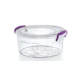 Royaleks ÇNK2002 Yuvarlak 0.60 L Buz Beyaz Saklama Kabı
