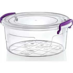 Royaleks ÇNK2002 Yuvarlak 0.60 L NO:1 Saklama Kabı