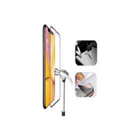 Royaleks iPhone 14 Pro Max Uyumlu 9D Tam Kaplayan Parmak İzi Bırakmayan Ekran Koruyucu Film