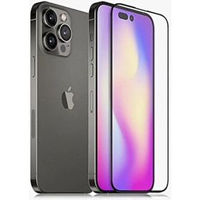 Royaleks iPhone 14 Pro Max Uyumlu 9D Tam Kaplayan Parmak İzi Bırakmayan Ekran Koruyucu Film