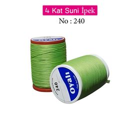Royaleks No: 240 Oyalı 4 Kat Suni İpek İğne Oyası Boncuk İpi