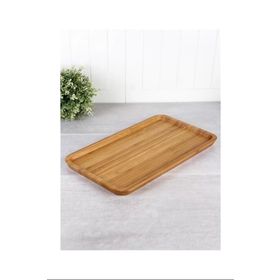 Royaleks PP2514 25x14 cm Bambu Sunum Tabağı