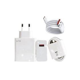 Royaleks RYL-PRSAECH467WST Type-C 67 W Ultra Hızlı Şarj Aleti Adaptör Kablo Set
