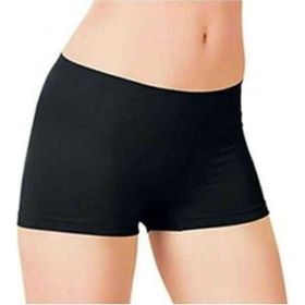 Royaleks Siyah 832 Elite Lite Kadın Büyük Beden Dikişsiz Boxer