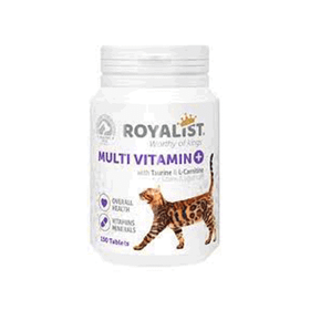 Royalist 150 Adet Multivitamin Kediler İçin Mineral Katkılı Genel Sağlık Destekleyici Tablet