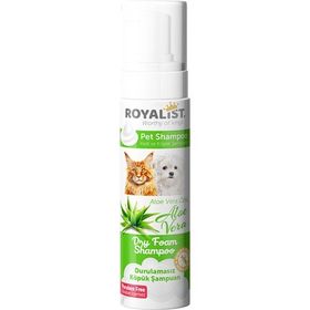 Royalist Parabensiz 200 ml Aloe Vera Özlü Kedi ve Köpekler İçin Köpük Şampuan