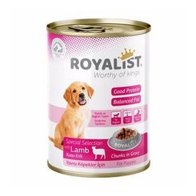 Royalist Puppy Kuzu Etli Gravy 400 gr Yavru Köpek Konservesi
