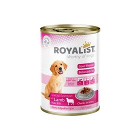 Royalist Puppy Kuzu Etli Gravy 400 gr Yavru Köpek Konservesi