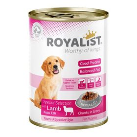 Royalist Puppy Kuzu Etli Gravy 400 gr Yavru Köpek Konservesi