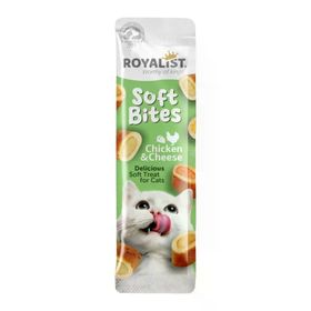 Royalist Soft Bites Chicken Cheese 10 gr Kedi Ödül Maması