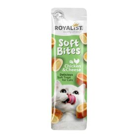 Royalist Soft Bites Chicken Cheese 10 gr Kedi Ödül Maması