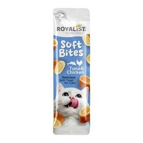 Royalist Soft Bites Tuna Chicken 10 gr Kedi Ödül Maması
