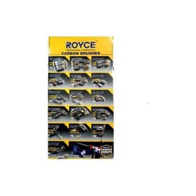 Royce 16 Parça Spiral Kırıcı Delici Kömür Matkap Seti