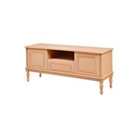 Roys Ahşap 4565 Masif Ham 150 cm Madalyon Tv Ünitesi