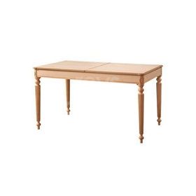Roys Ahşap 5134 Masif Ham 140 cm Mira İlaveli Yemek Masası