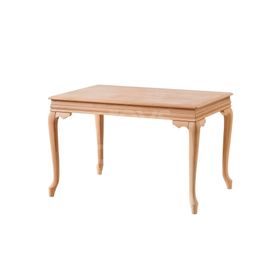 Roys Ahşap 5148 Masif Ham 120 cm Lükens Sabit Yemek Masası