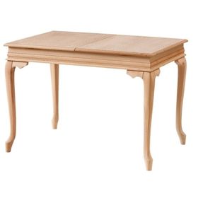 Roys Ahşap 5152 Masif Ham 120 cm Lükens İlaveli Yemek Masası