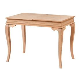 Roys Ahşap 5159 Masif Ham 110 cm Rustik İlaveli Yemek Masası