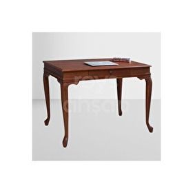 Roys Ahşap 5215 110x70x78 cm Çekmeceli Lükens Ceviz Ofis Çalışma Masası