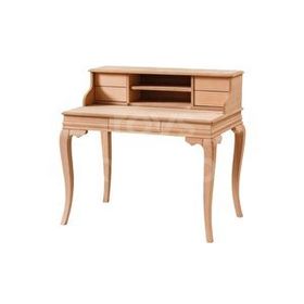 Roys Ahşap 5232 Masif Ham 110 cm Kahverengi Rustik Raflı Çalışma Masası
